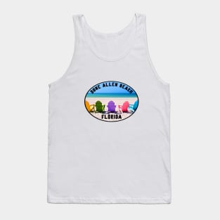 Dune Allen Beach Florida Adirondack Chairs 30A Emerald Coast Tank Top